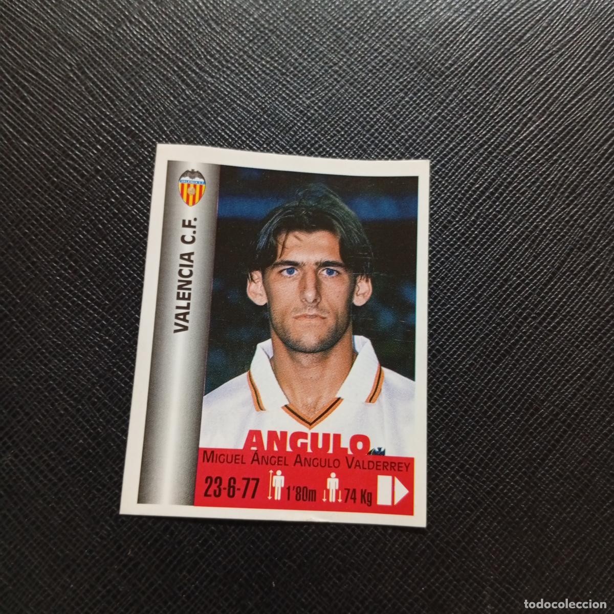 Cromos de F&uacute;tbol: 348 ANGULO VALENCIA PANINI MEJORES EQUIPOS DE EUROPA 1999 CROMO FUTBOL LIGA 99 - A106 PG469