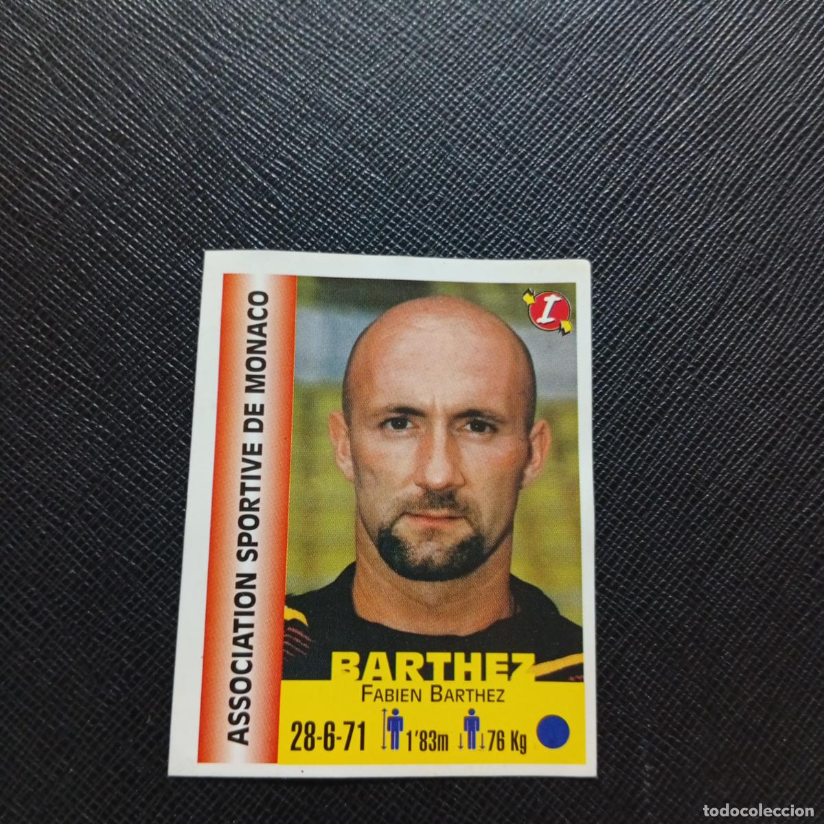 Cromos de F&uacute;tbol: 371 BARTHEZ MONACO PANINI MEJORES EQUIPOS DE EUROPA 1999 CROMO FUTBOL LIGA 99 - A106 PG469