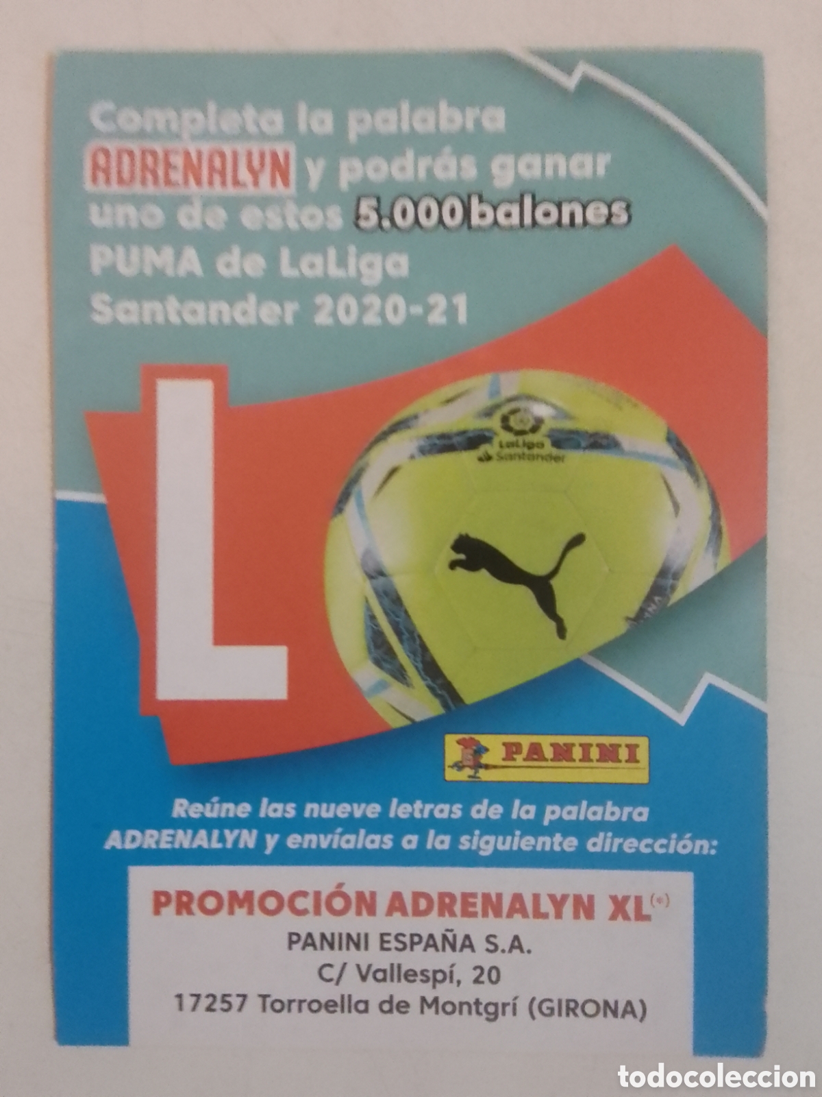 Cromos de F&uacute;tbol: Adrenalyn XL 2020-21 letra L.