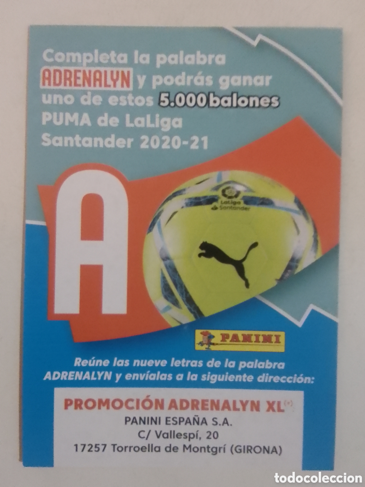 Cromos de F&uacute;tbol: Adrenalyn XL 2020-21 letra A.