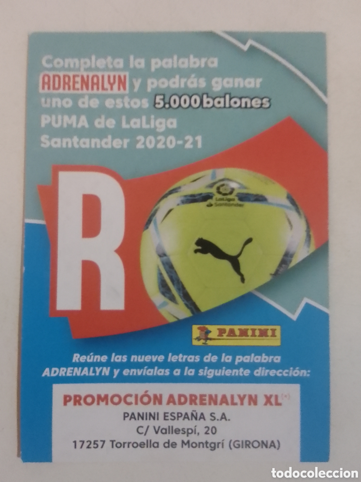 Cromos de F&uacute;tbol: Adrenalyn XL 2020-21 letra R.