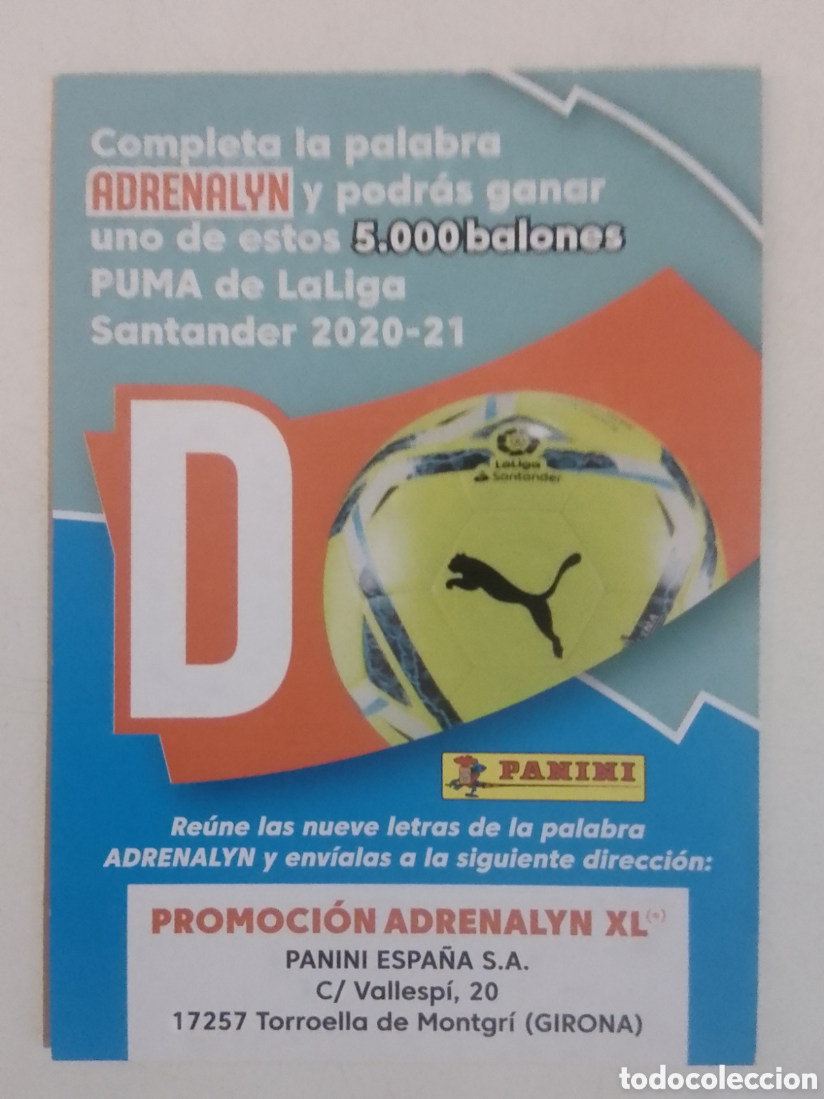 Cromos de F&uacute;tbol: Adrenalyn XL 2020-21 letra D.