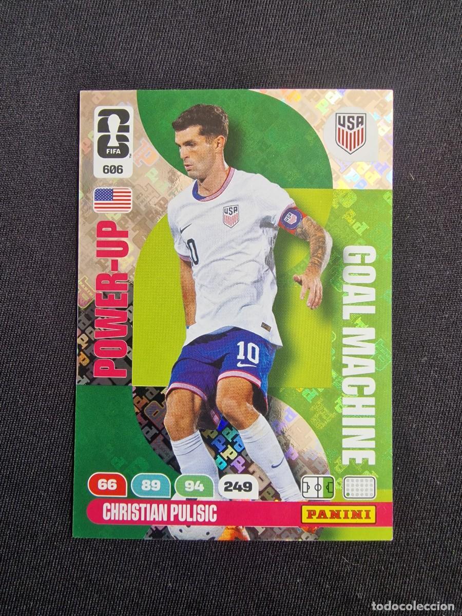Cromos de f&uacute;tbol: Christian Pulisic 606 Adrenalyn XL FIFA WORLD CUP 2026