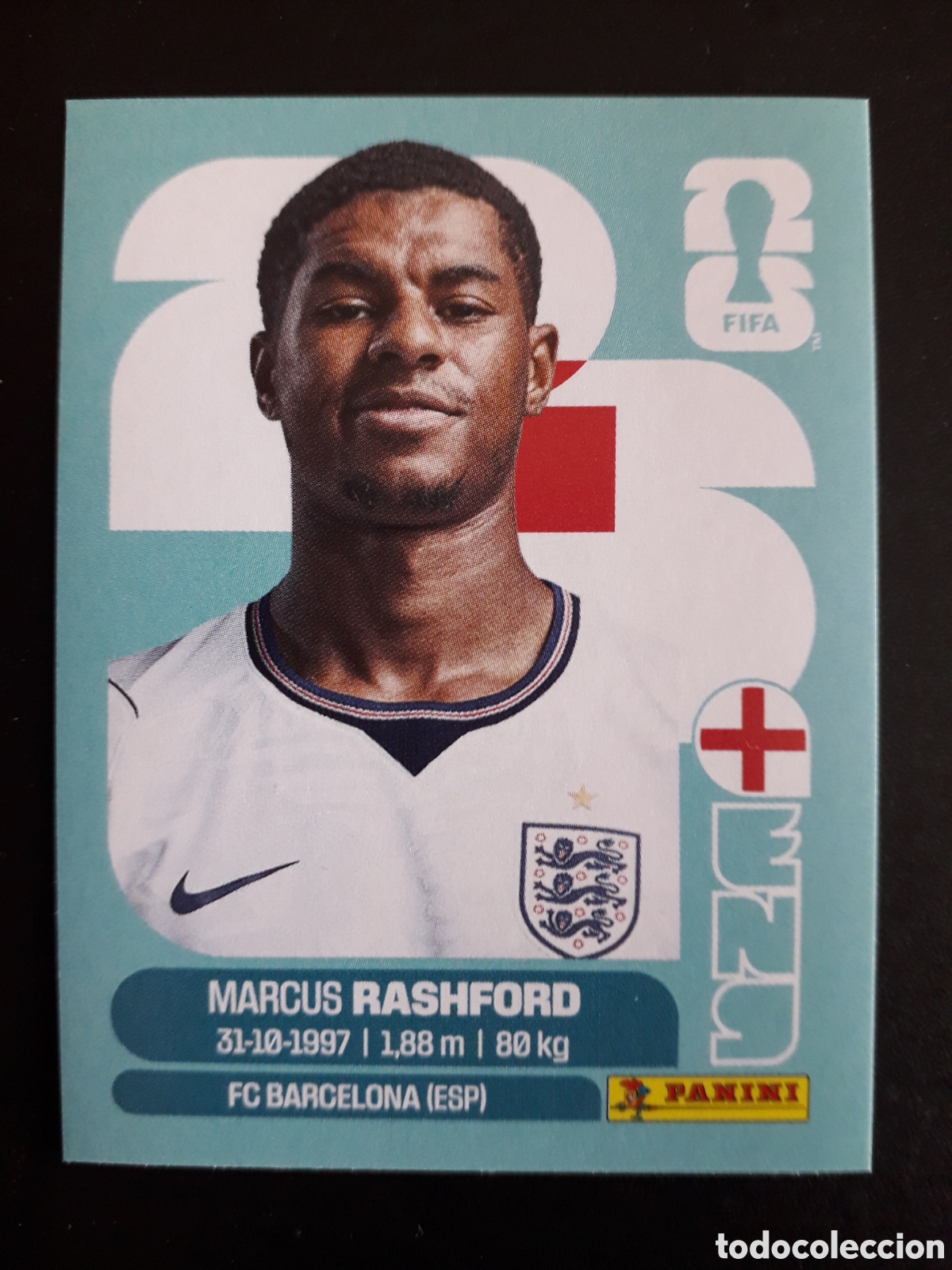 Cromos de Futebol: RASHFORD INGLATERRA ENG 19 MUNDIAL F&Uacute;TBOL 2026 FIFA WORLD CUP PANINI SIN PEGAR PEDIDO M&Iacute;NIMO 3&euro;