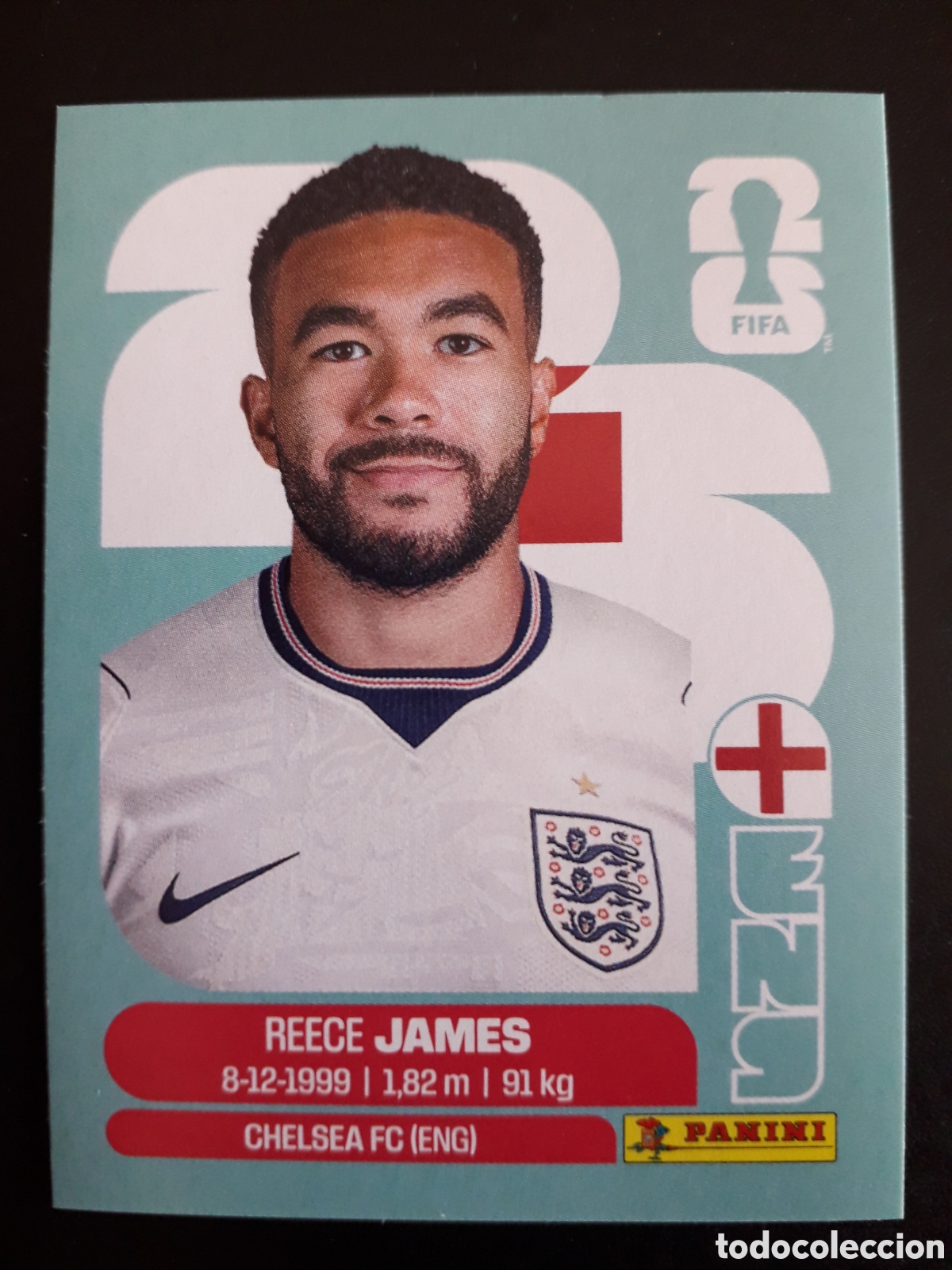 Cromos de Futebol: JAMES INGLATERRA ENG 7 MUNDIAL F&Uacute;TBOL 2026 FIFA WORLD CUP PANINI SIN PEGAR PEDIDO M&Iacute;NIMO 3&euro;