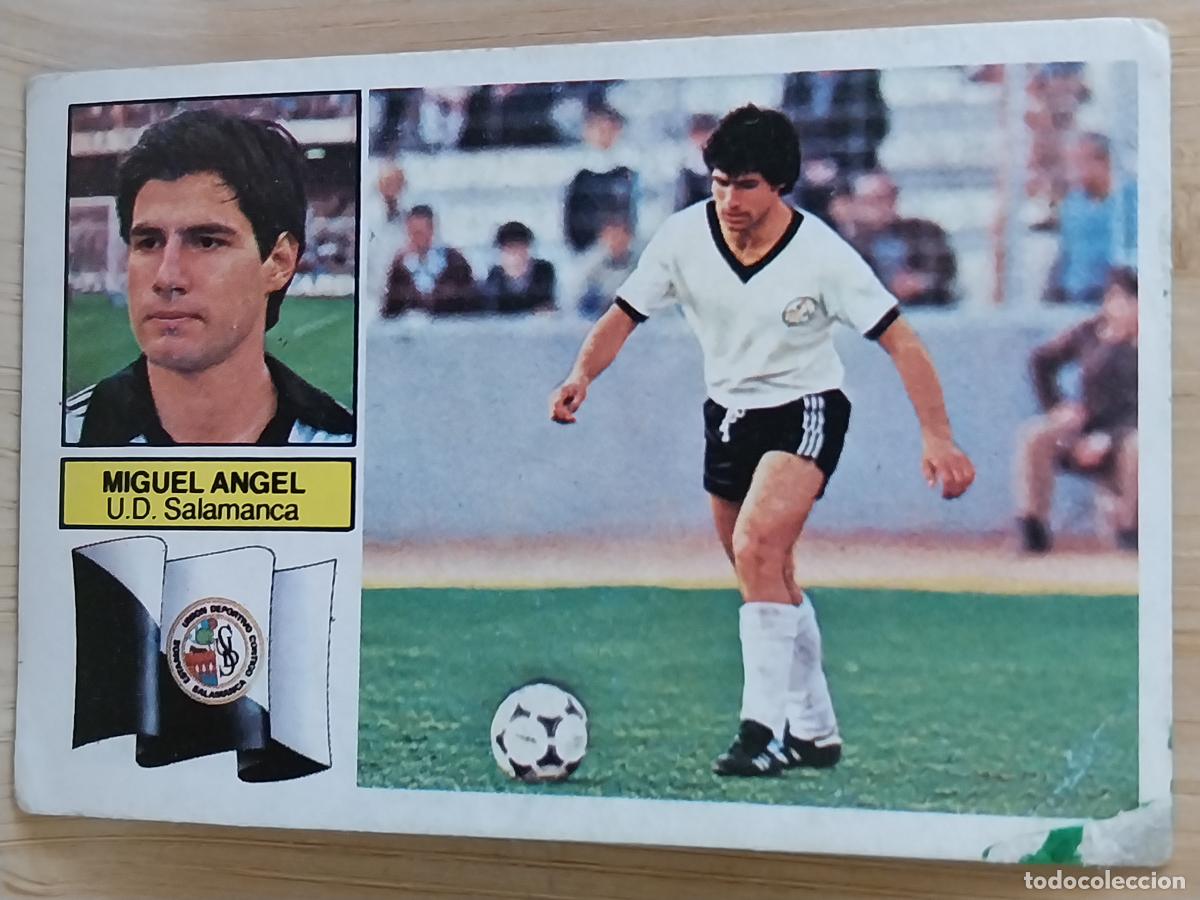 Fu&szlig;ball-Sticker: MIGUEL ANGEL SALAMANCA LIGA 1982 82 83 ED ESTE CROMO RECUPERADO ORIGINAL