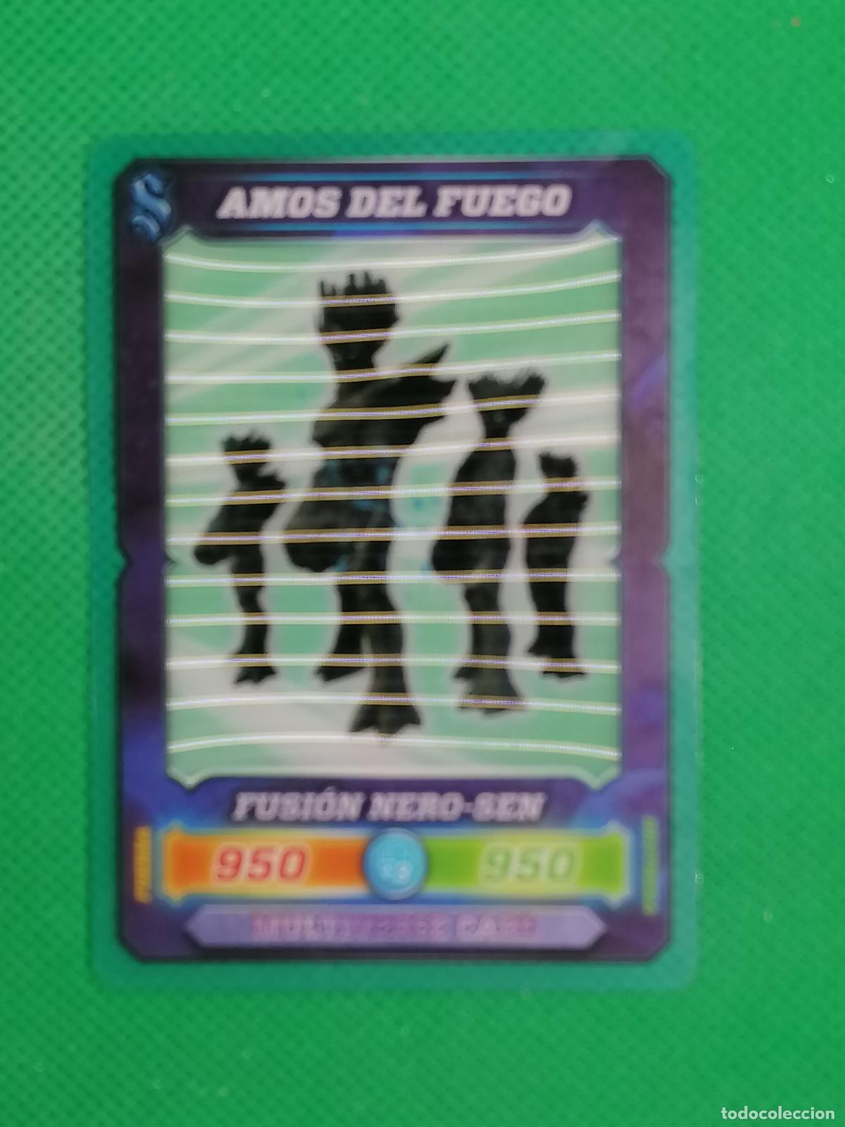 Cromos de F&uacute;tbol: #001 AMOS DEL FUEGO CRYSTAL DESAFIO CHAMPIONS SENDOKAI PANINI 2014