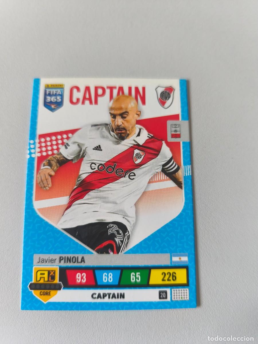 Fu&szlig;ball-Sticker: FIFA 365 ADRENALYN XL 2023 JAVIER PINOLA CAPTAIN 20 ALB FIFA