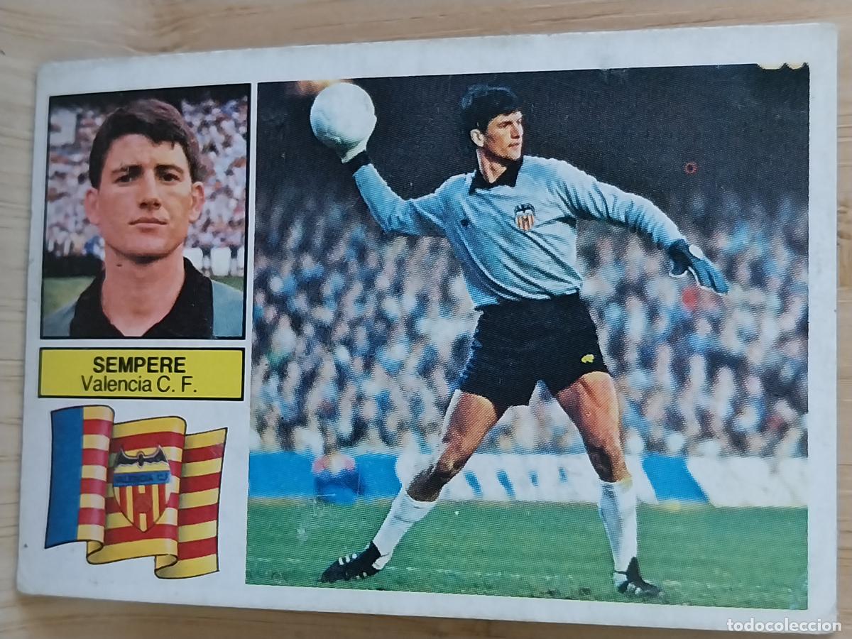 Figurine di Calcio: SEMPERE * VALENCIA LIGA 1982 82 83 ED ESTE CROMO SIN PEGAR NUNCA ORIGINAL