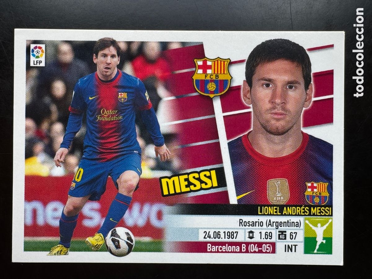 Figurine di Calcio: Messi Barcelona Liga Este 2013/14