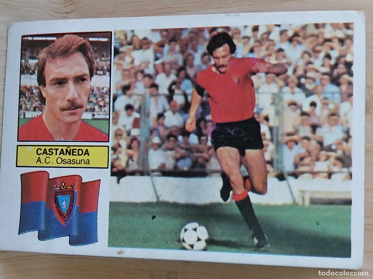 Cromos de F&uacute;tbol: CASTA&Ntilde;EDA OSASUNA LIGA 1982 82 83 ED ESTE CROMO SIN PEGAR NUNCA ORIGINAL