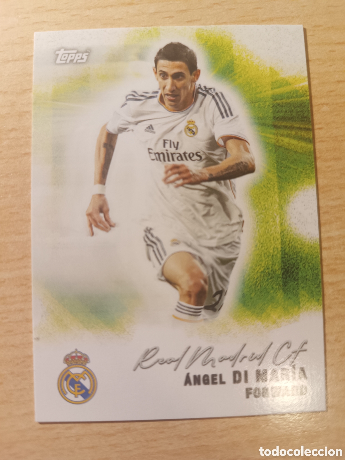 Cromos de F&uacute;tbol: 32 DI MARIA PITCH PURSUITS TEAM SET REAL MADRID 2025 2026 TOPPS 25 26