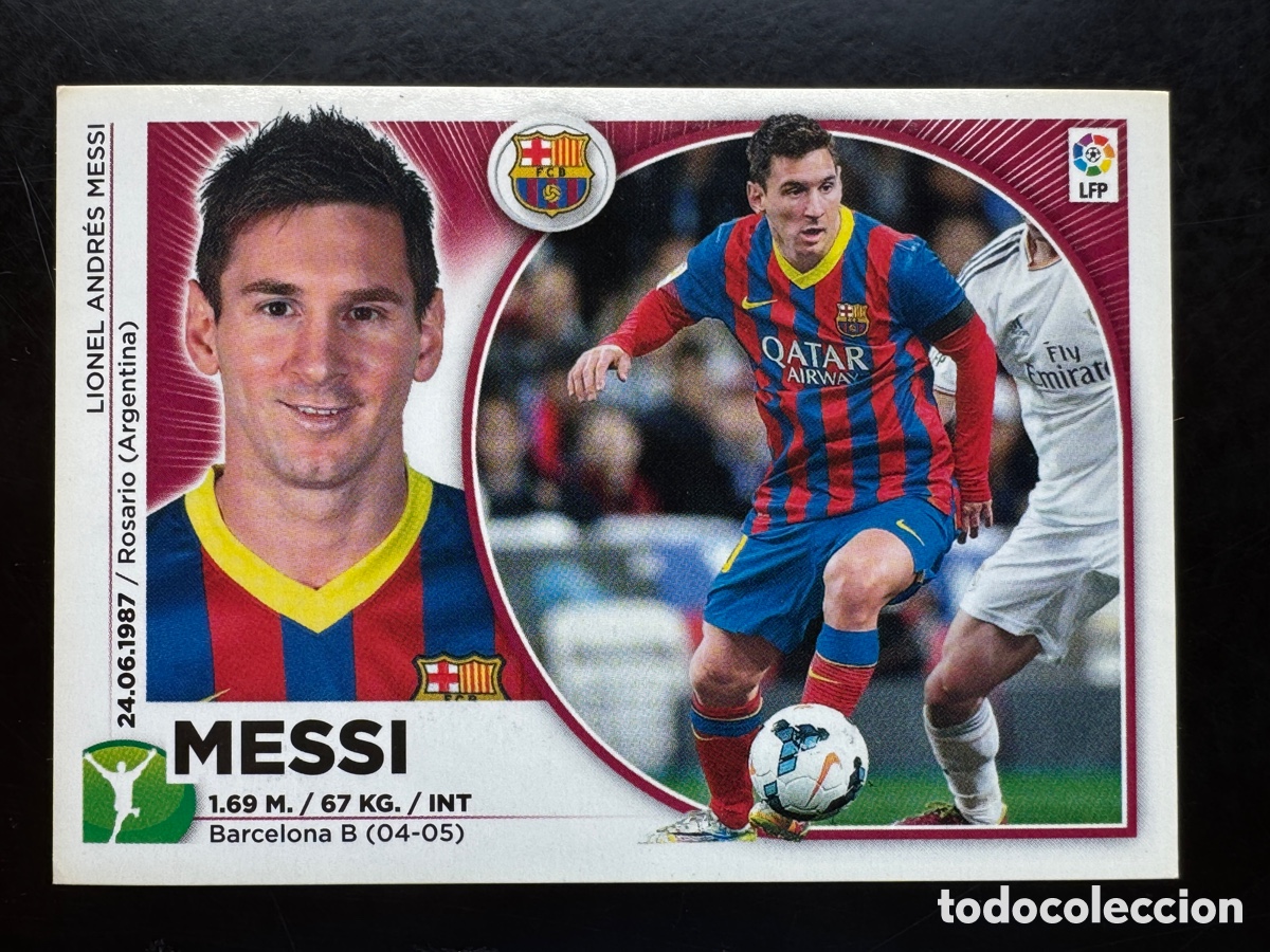 Figurine di Calcio: Messi Barcelona Liga Este 2014/15