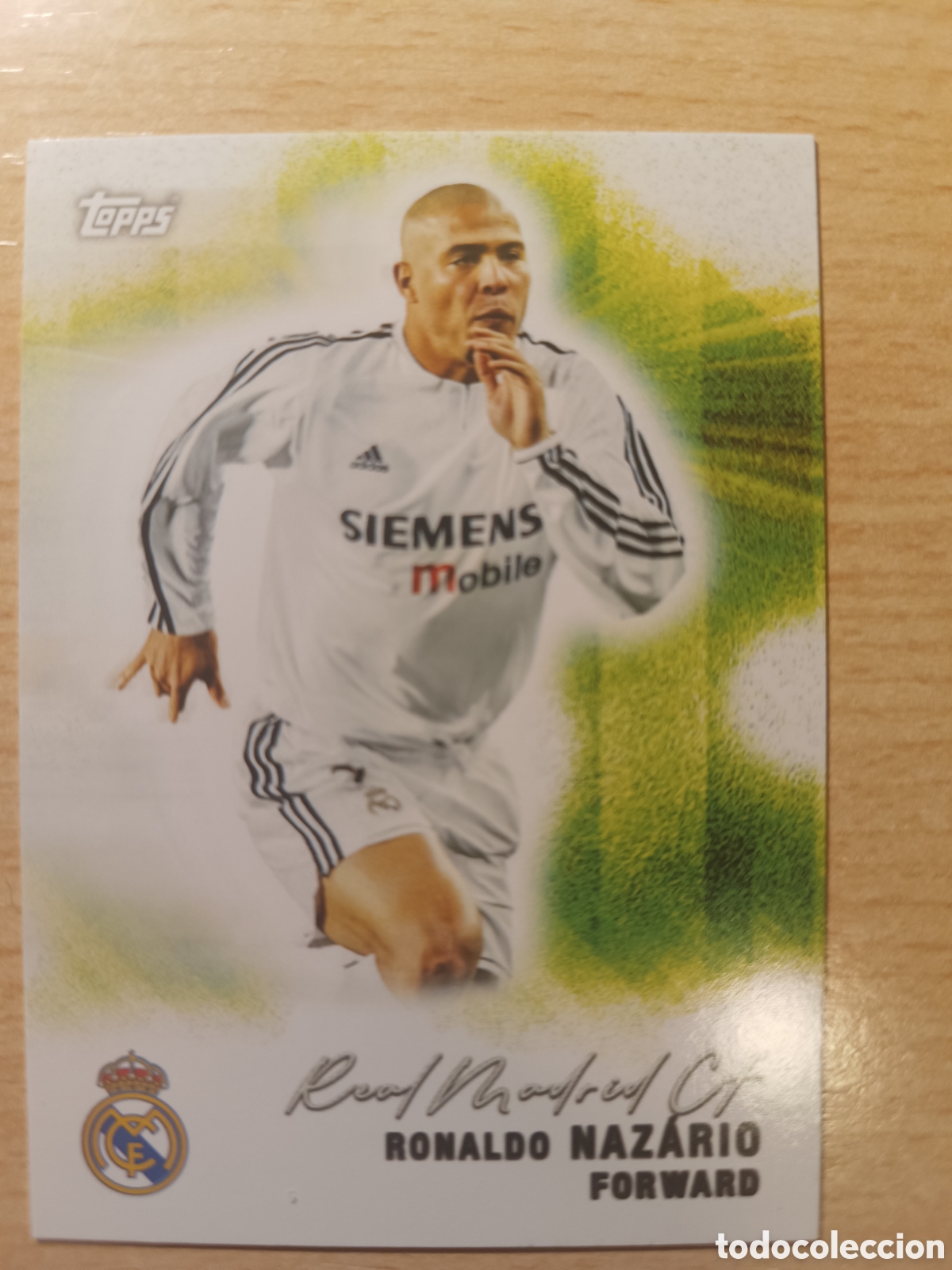 Cromos de F&uacute;tbol: 30 RONALDO NAZARIO PITCH PURSUITS TEAM SET REAL MADRID 2025 2026 TOPPS 25 26