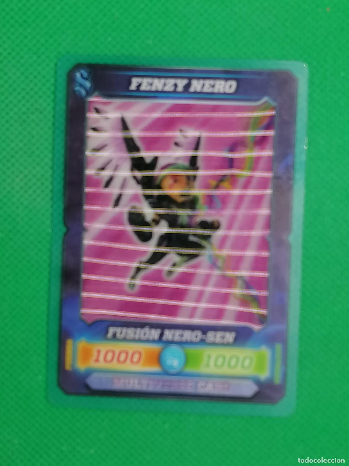 Cromos de F&uacute;tbol: #006 FENZY NERO ♕ CRYSTAL DESAFIO CHAMPIONS SENDOKAI PANINI 2014