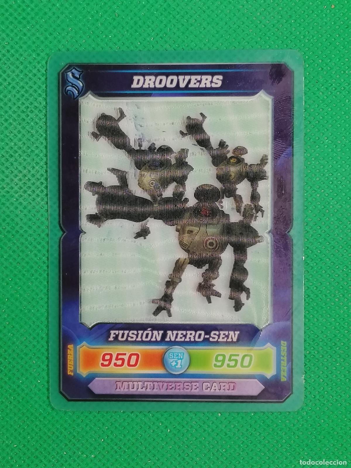 Cromos de F&uacute;tbol: #007 DROOVERS ♕ CRYSTAL DESAFIO CHAMPIONS SENDOKAI PANINI 2014