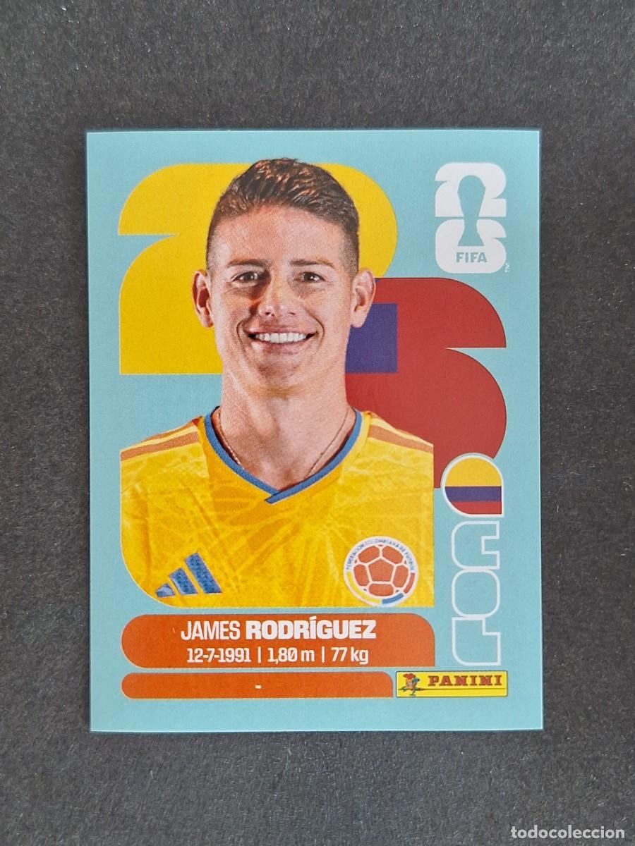 Cromos de F&uacute;tbol: L2 JAMES RODRIGUEZ SELECCION COLOMBIA 14 PANINI MUNDIAL FIFA WORLD CUP 2026 PANINI NUNCA PEGADO