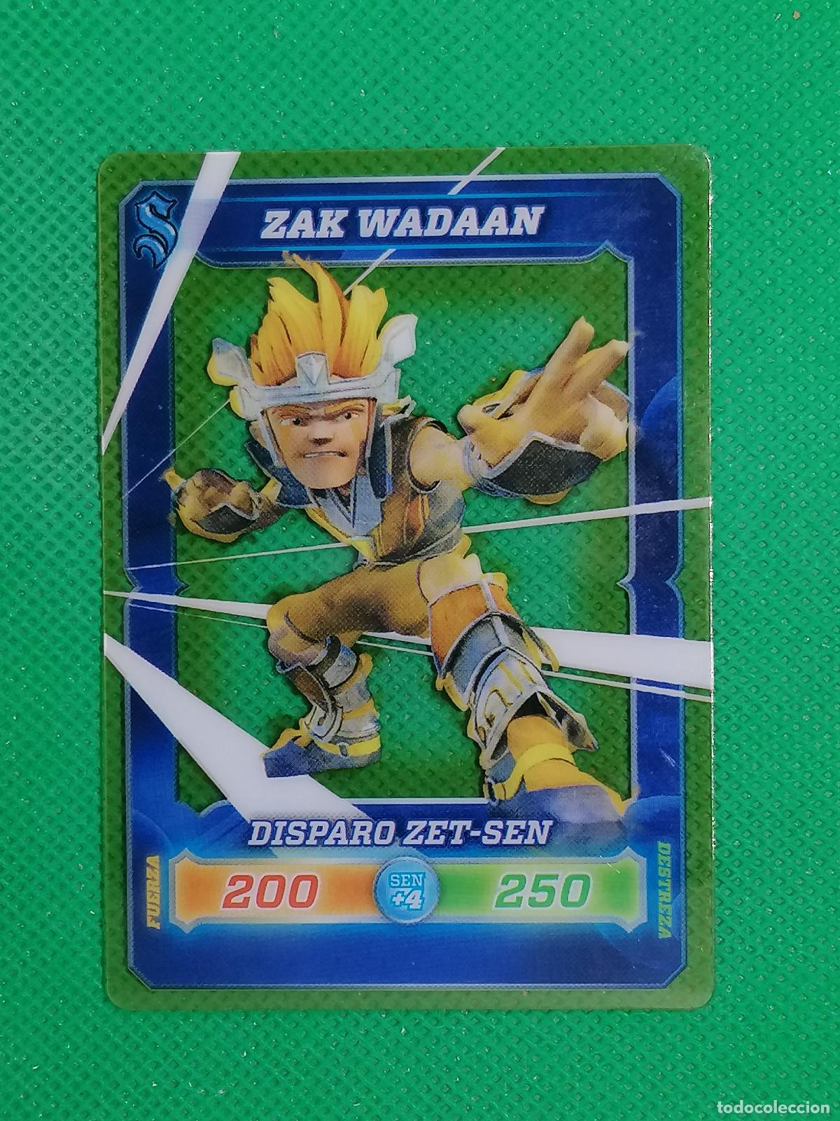 Fu&szlig;ball-Sticker: #015 ZAK WADAAN ♕ CRYSTAL DESAFIO CHAMPIONS SENDOKAI PANINI 2014