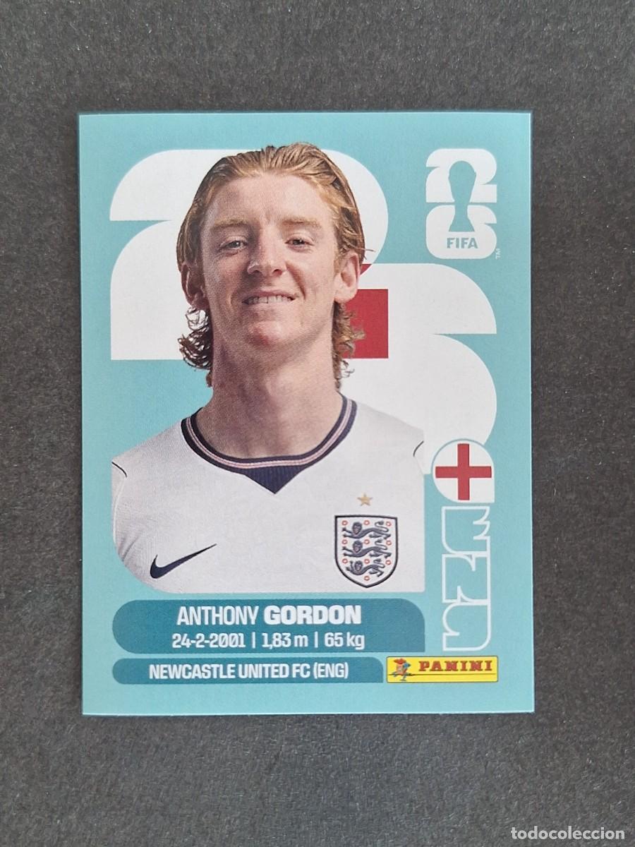 Fu&szlig;ball-Sticker: L2 GORDON SELECCION INGLATERRA 15 PANINI MUNDIAL FIFA WORLD CUP 2026 PANINI NUNCA PEGADO