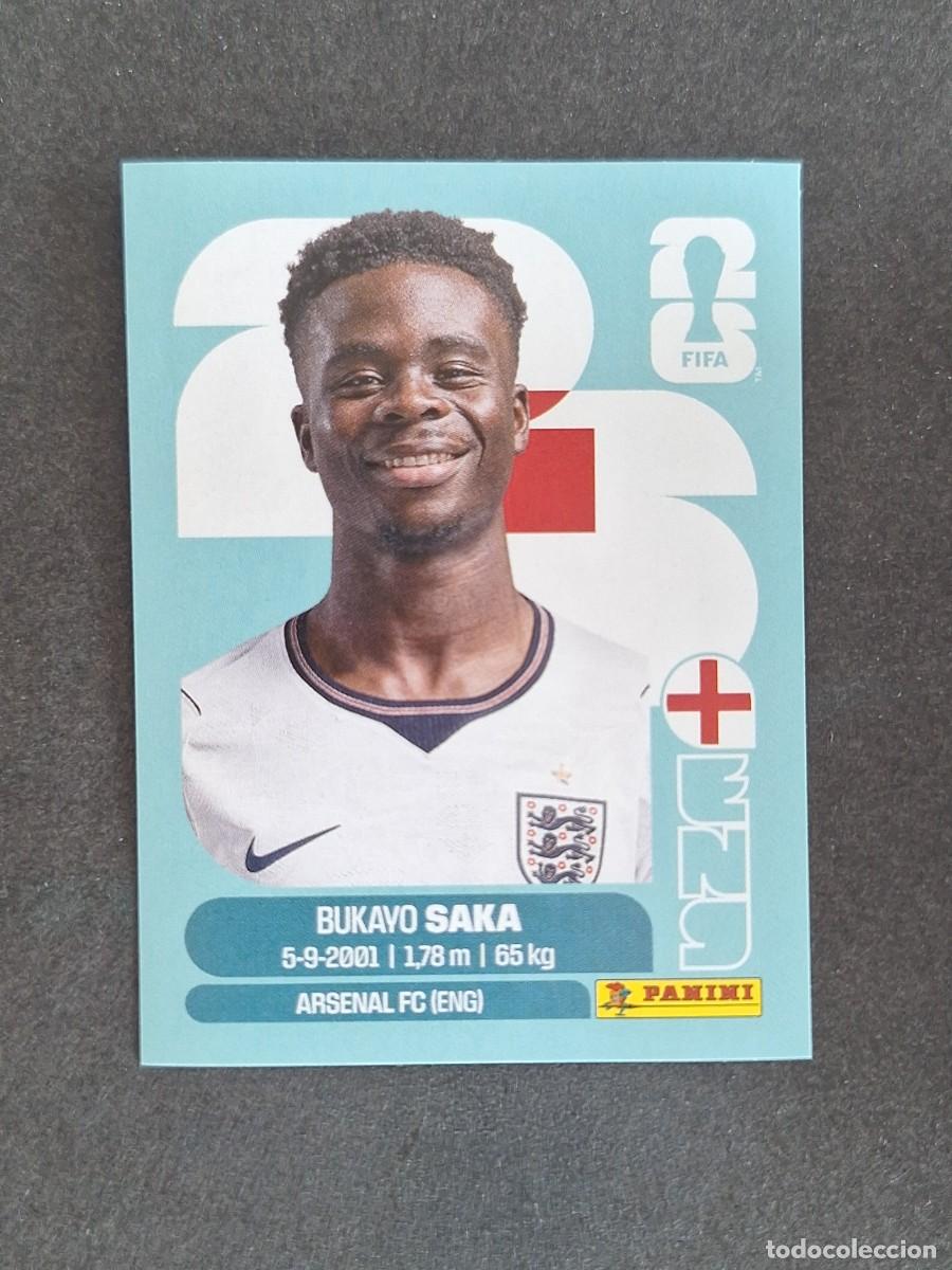 Fu&szlig;ball-Sticker: L2 SAKA SELECCION INGLATERRA 17 PANINI MUNDIAL FIFA WORLD CUP 2026 PANINI NUNCA PEGADO