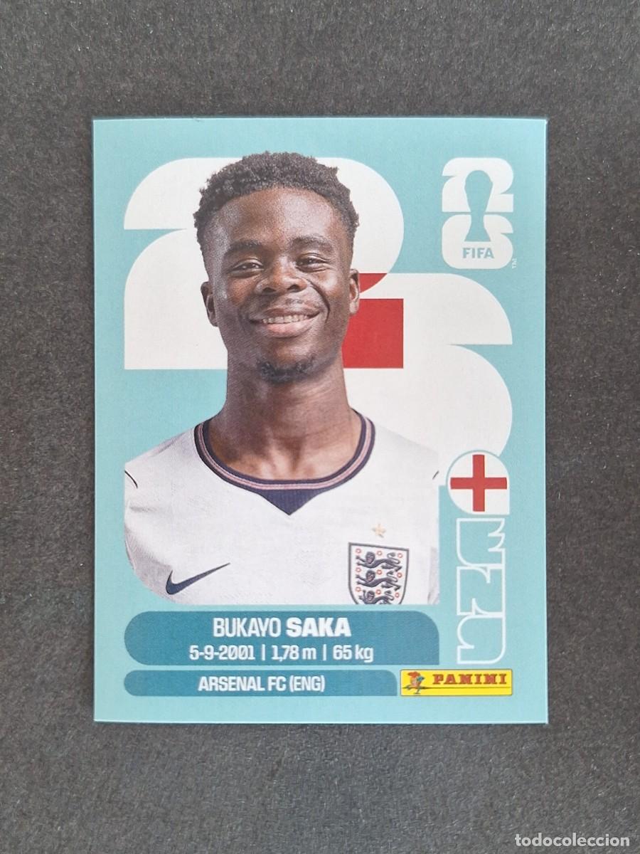 Fu&szlig;ball-Sticker: L2 SAKA SELECCION INGLATERRA 17 PANINI MUNDIAL FIFA WORLD CUP 2026 PANINI NUNCA PEGADO