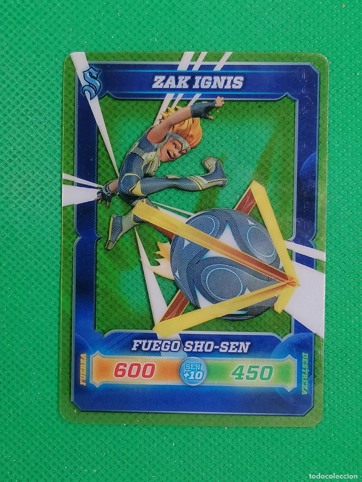 Cromos de Futebol: #023 ZAK IGNIS ♕ CRYSTAL DESAFIO CHAMPIONS SENDOKAI PANINI 2014