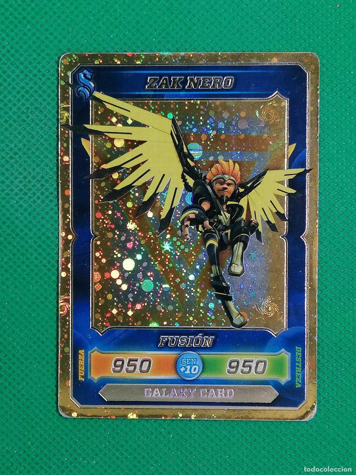 Cromos de F&uacute;tbol: #027 ZAK NERO ♕ CRYSTAL DESAFIO CHAMPIONS SENDOKAI PANINI 2014