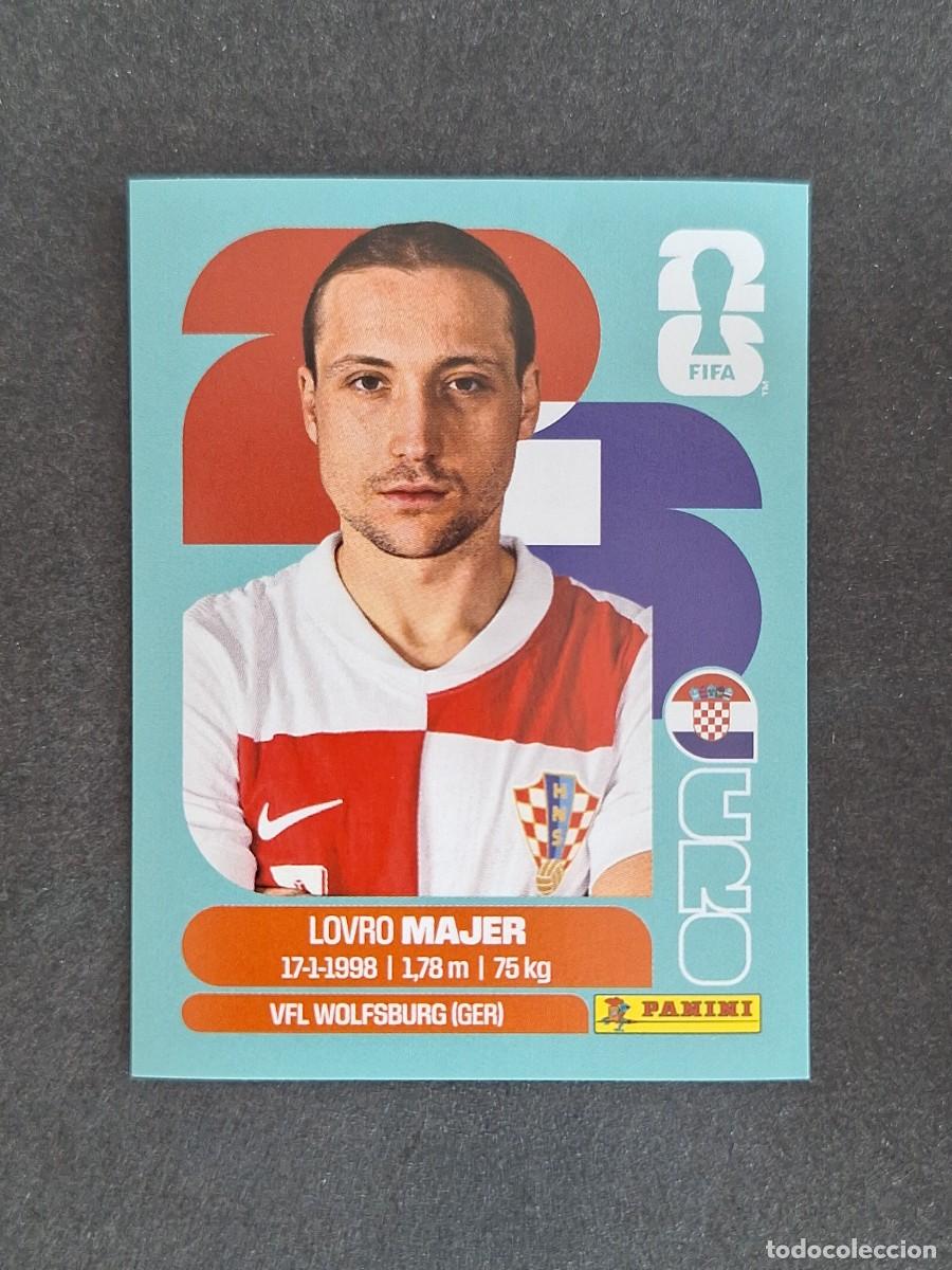 Cromos de F&uacute;tbol: L2 MAJER SELECCION CROACIA 12 PANINI MUNDIAL FIFA WORLD CUP 2026 PANINI NUNCA PEGADO