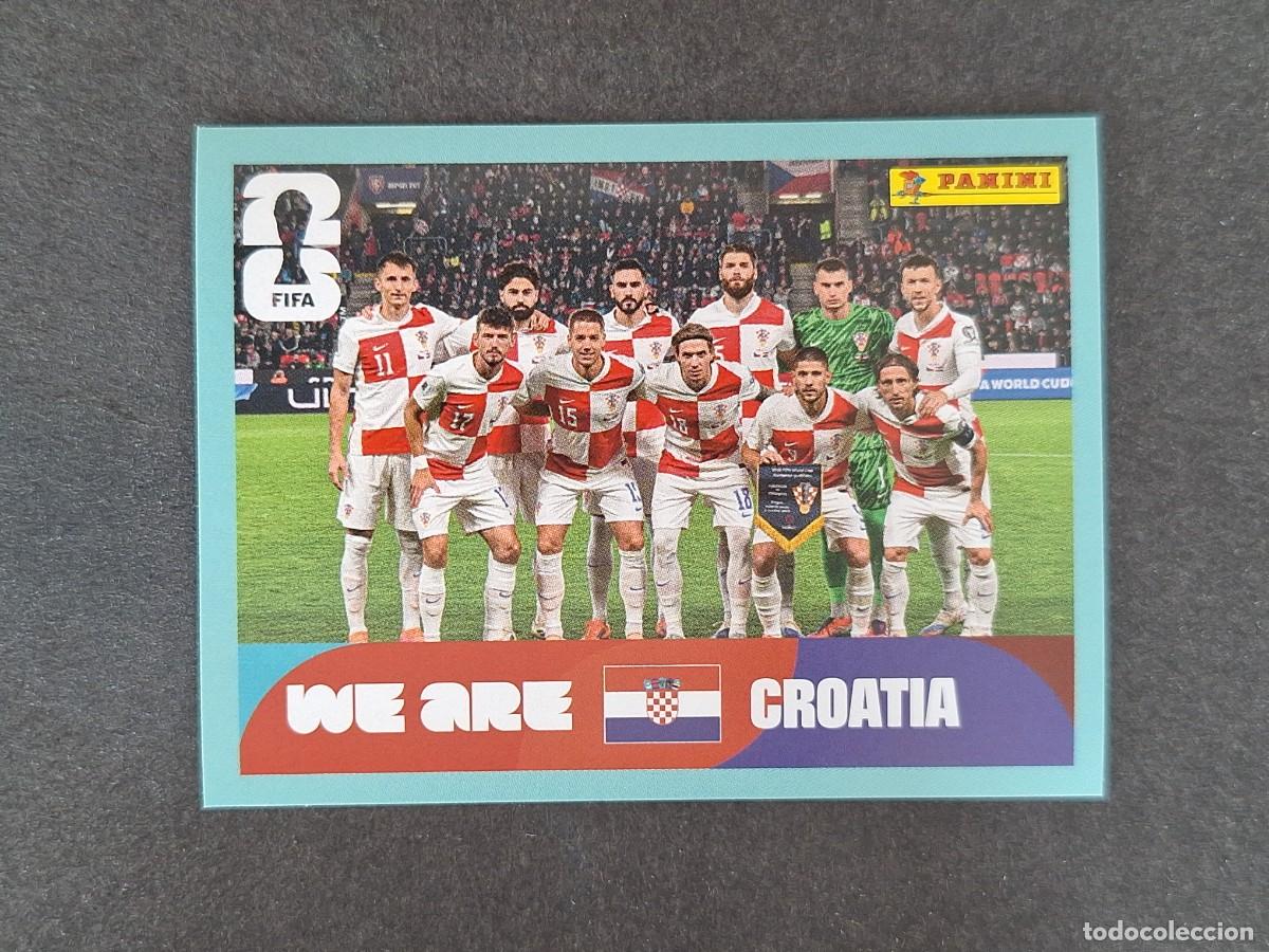 Cromos de F&uacute;tbol: L2 EQUIPO SELECCION CROACIA 13 PANINI MUNDIAL FIFA WORLD CUP 2026 PANINI NUNCA PEGADO
