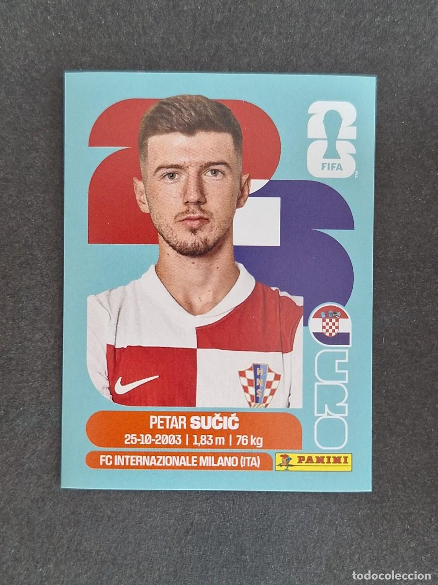 Cromos de F&uacute;tbol: L2 SUCIC SELECCION CROACIA 15 PANINI MUNDIAL FIFA WORLD CUP 2026 PANINI NUNCA PEGADO