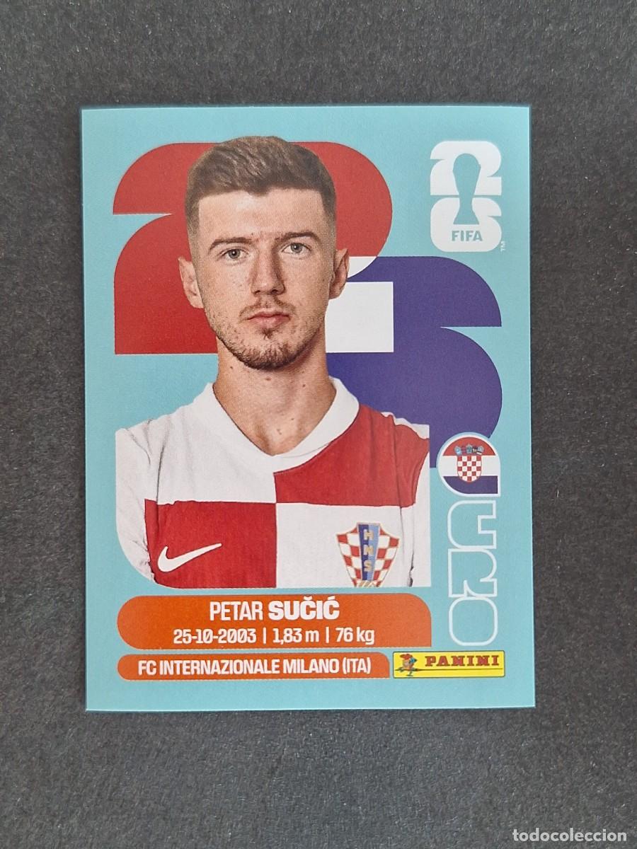 Cromos de F&uacute;tbol: L2 SUCIC SELECCION CROACIA 15 PANINI MUNDIAL FIFA WORLD CUP 2026 PANINI NUNCA PEGADO