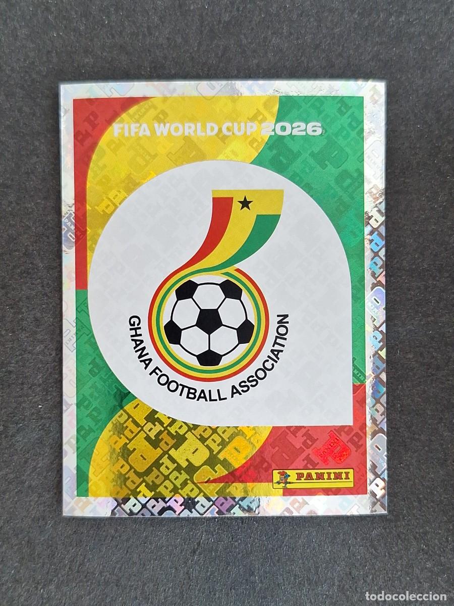 Cromos de Futebol: L2 ESCUDO SELECCION GHANA 1 PANINI MUNDIAL FIFA WORLD CUP 2026 PANINI NUNCA PEGADO