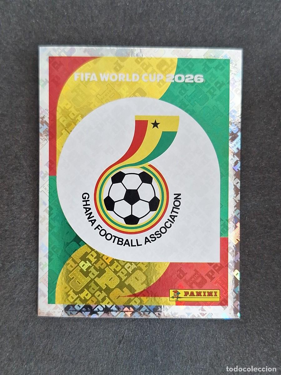 Cromos de Futebol: L2 ESCUDO SELECCION GHANA 1 PANINI MUNDIAL FIFA WORLD CUP 2026 PANINI NUNCA PEGADO