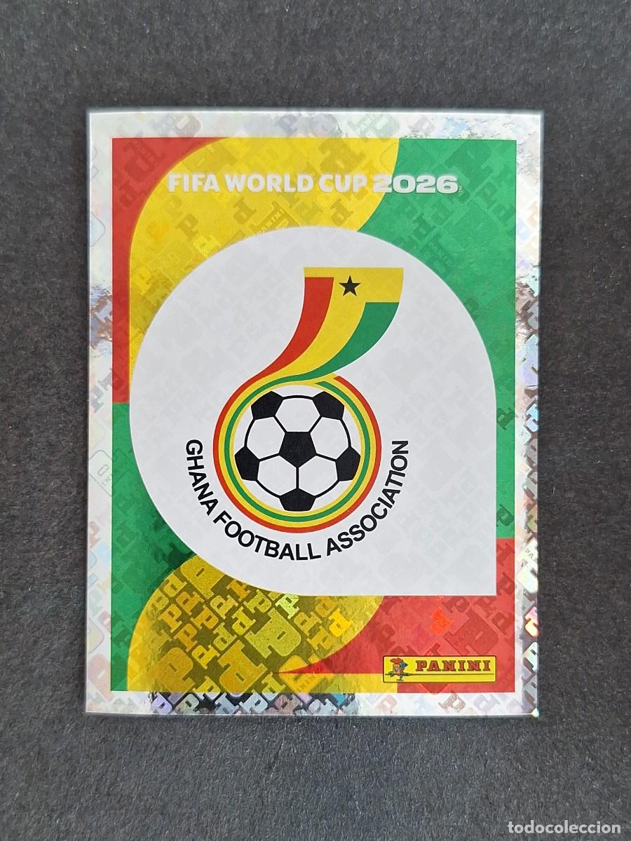 Cromos de Futebol: L2 ESCUDO SELECCION GHANA 1 PANINI MUNDIAL FIFA WORLD CUP 2026 PANINI NUNCA PEGADO