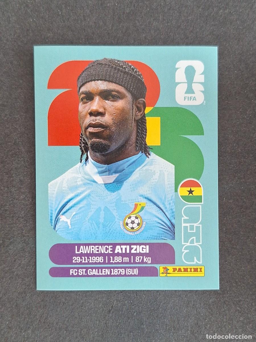 Cromos de F&uacute;tbol: L2 ATI ZIGI SELECCION GHANA 2 PANINI MUNDIAL FIFA WORLD CUP 2026 PANINI NUNCA PEGADO