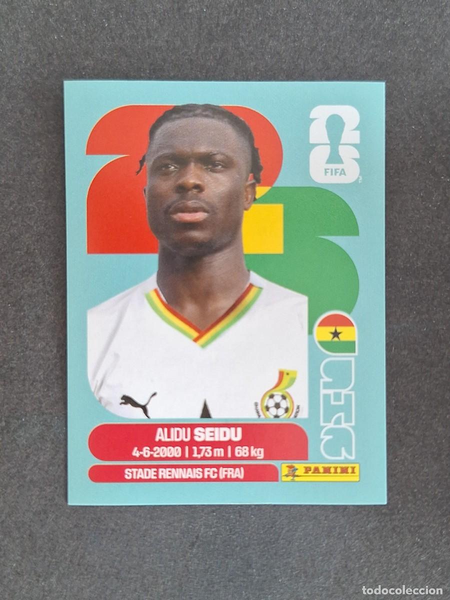 Cromos de F&uacute;tbol: L2 SEIDU SELECCION GHANA 5 PANINI MUNDIAL FIFA WORLD CUP 2026 PANINI NUNCA PEGADO