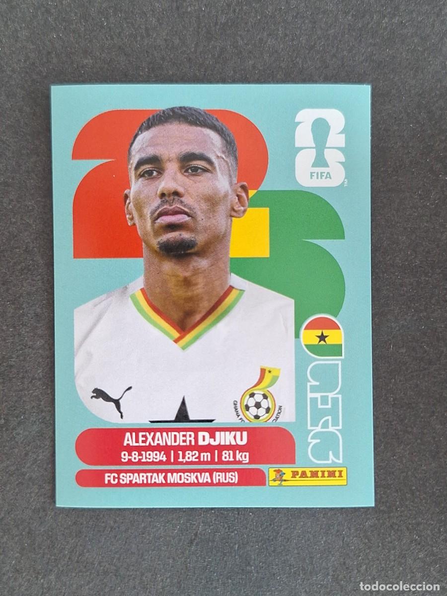 Cromos de F&uacute;tbol: L2 DJIKU SELECCION GHANA 6 PANINI MUNDIAL FIFA WORLD CUP 2026 PANINI NUNCA PEGADO