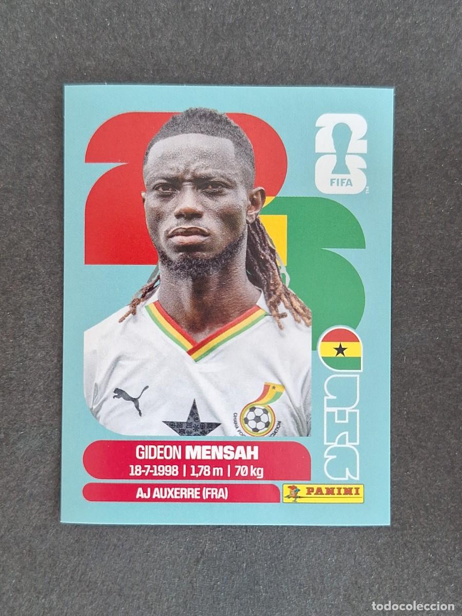 Cromos de F&uacute;tbol: L2 MENSAH SELECCION GHANA 7 PANINI MUNDIAL FIFA WORLD CUP 2026 PANINI NUNCA PEGADO