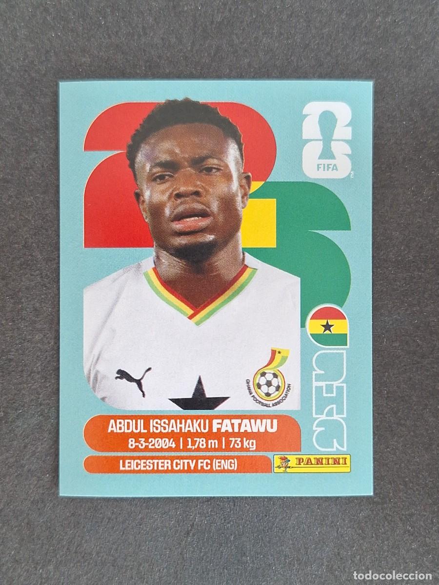 Cromos de F&uacute;tbol: L2 FATAWU SELECCION GHANA 9 PANINI MUNDIAL FIFA WORLD CUP 2026 PANINI NUNCA PEGADO