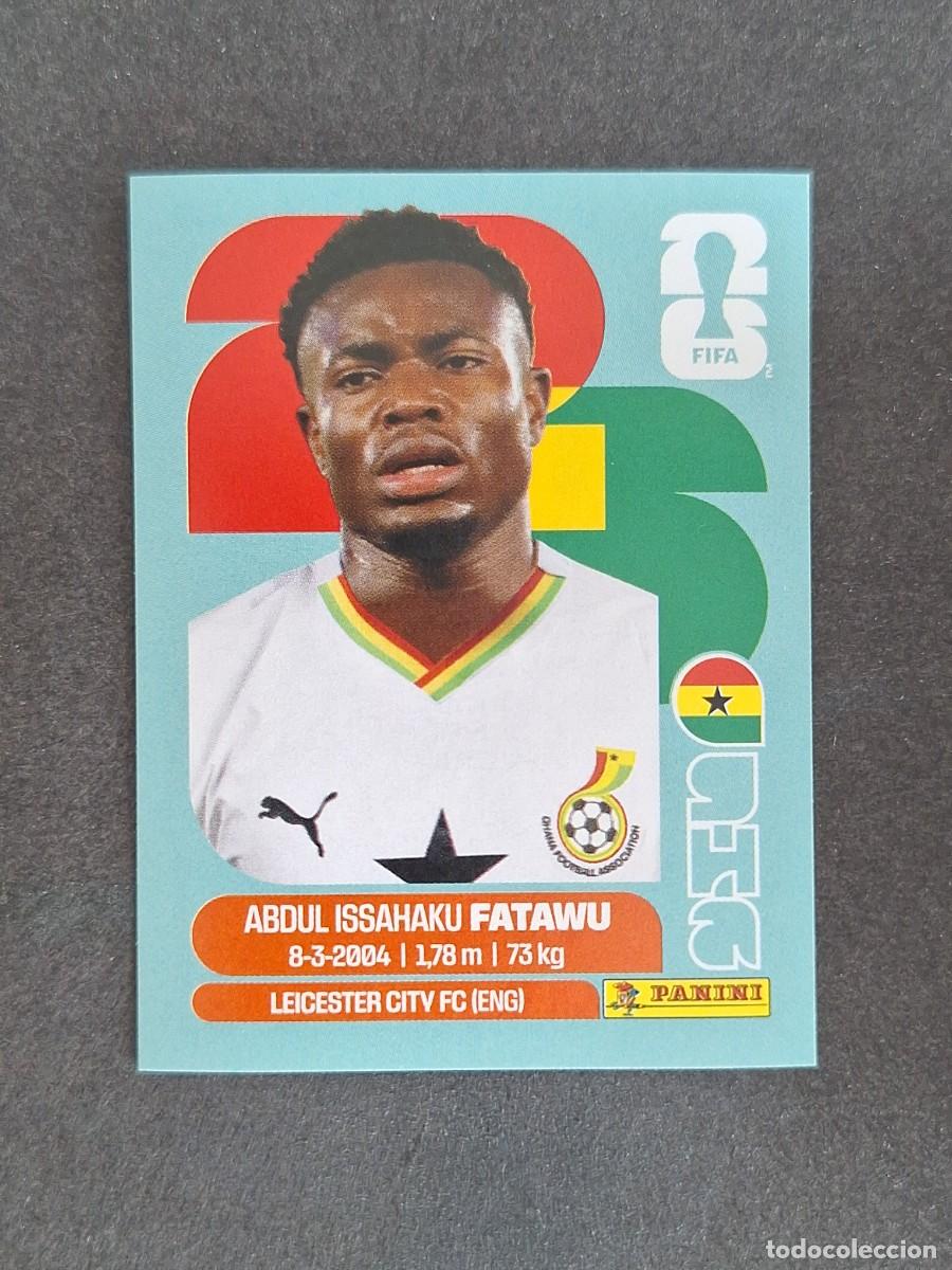 Cromos de F&uacute;tbol: L2 FATAWU SELECCION GHANA 9 PANINI MUNDIAL FIFA WORLD CUP 2026 PANINI NUNCA PEGADO