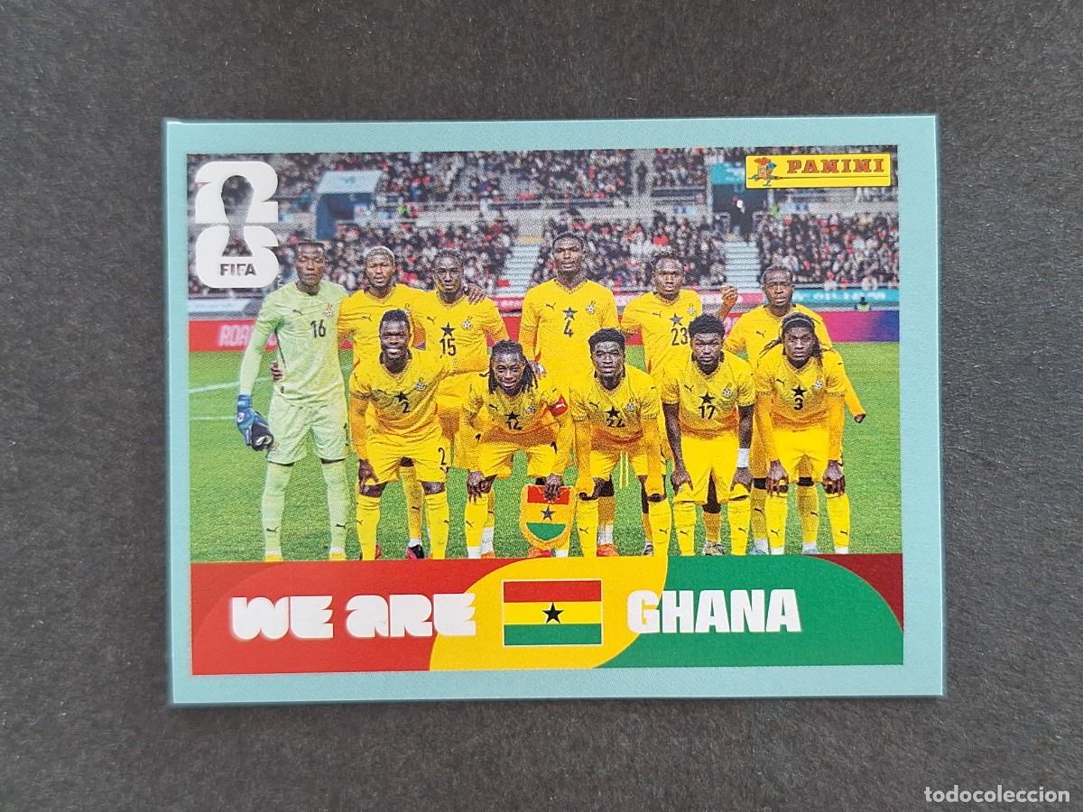 Figurine di Calcio: L2 EQUIPO SELECCION GHANA 13 PANINI MUNDIAL FIFA WORLD CUP 2026 PANINI NUNCA PEGADO