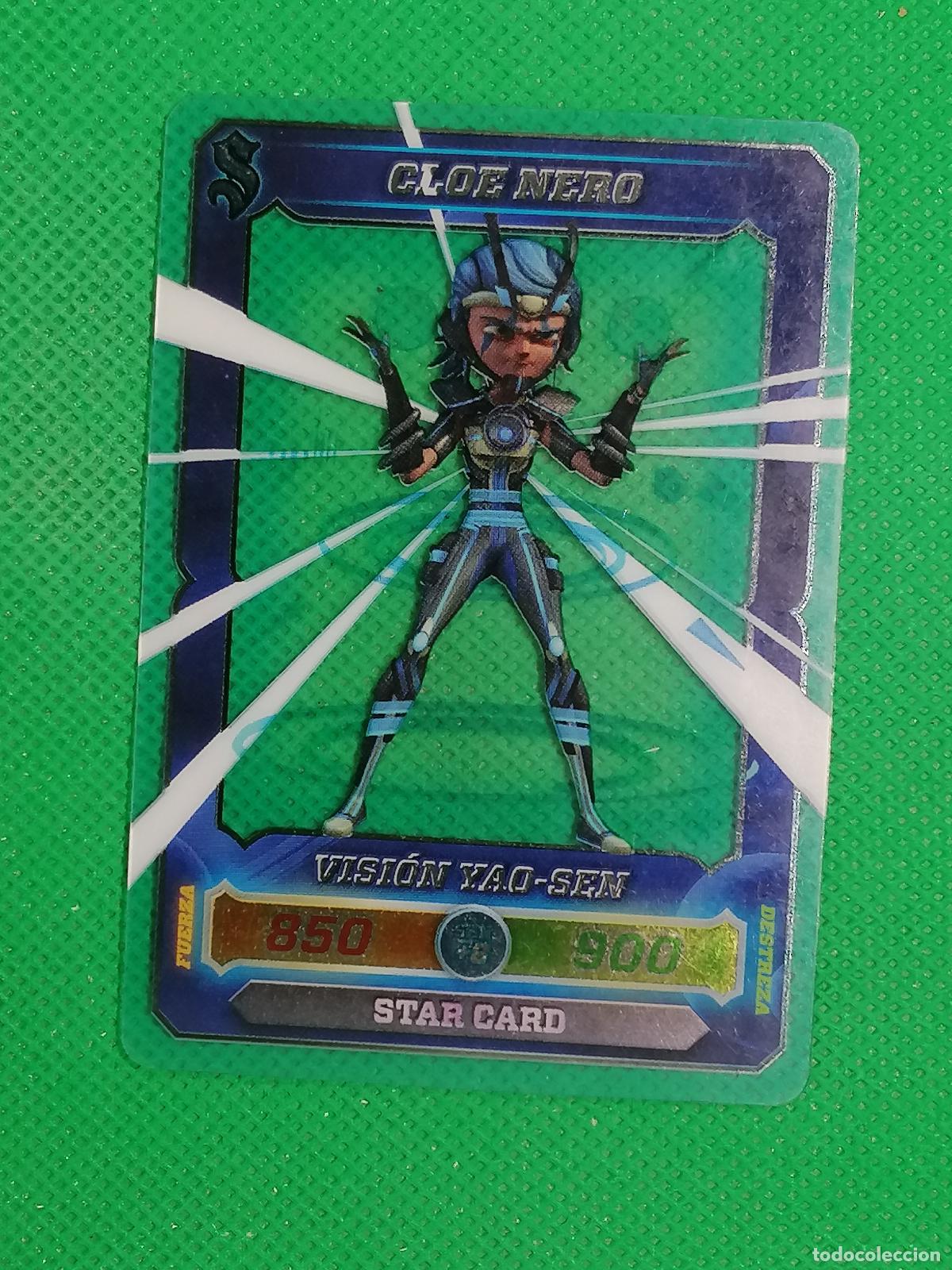 Figurine di Calcio: #43 CLOE NERO ♕ CRYSTAL DESAFIO CHAMPIONS SENDOKAI PANINI 2014