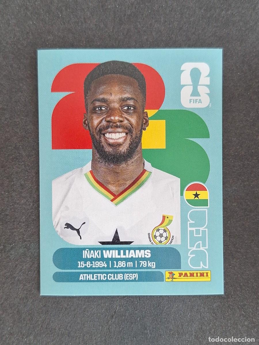 Figurine di Calcio: L2 WILLIAMS SELECCION GHANA 15 PANINI MUNDIAL FIFA WORLD CUP 2026 PANINI NUNCA PEGADO