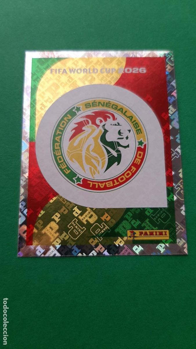 Figurine di Calcio: (SEN 1 SEN1) ESCUDO SENEGAL PANINI MUNDIAL 2026 FIFA