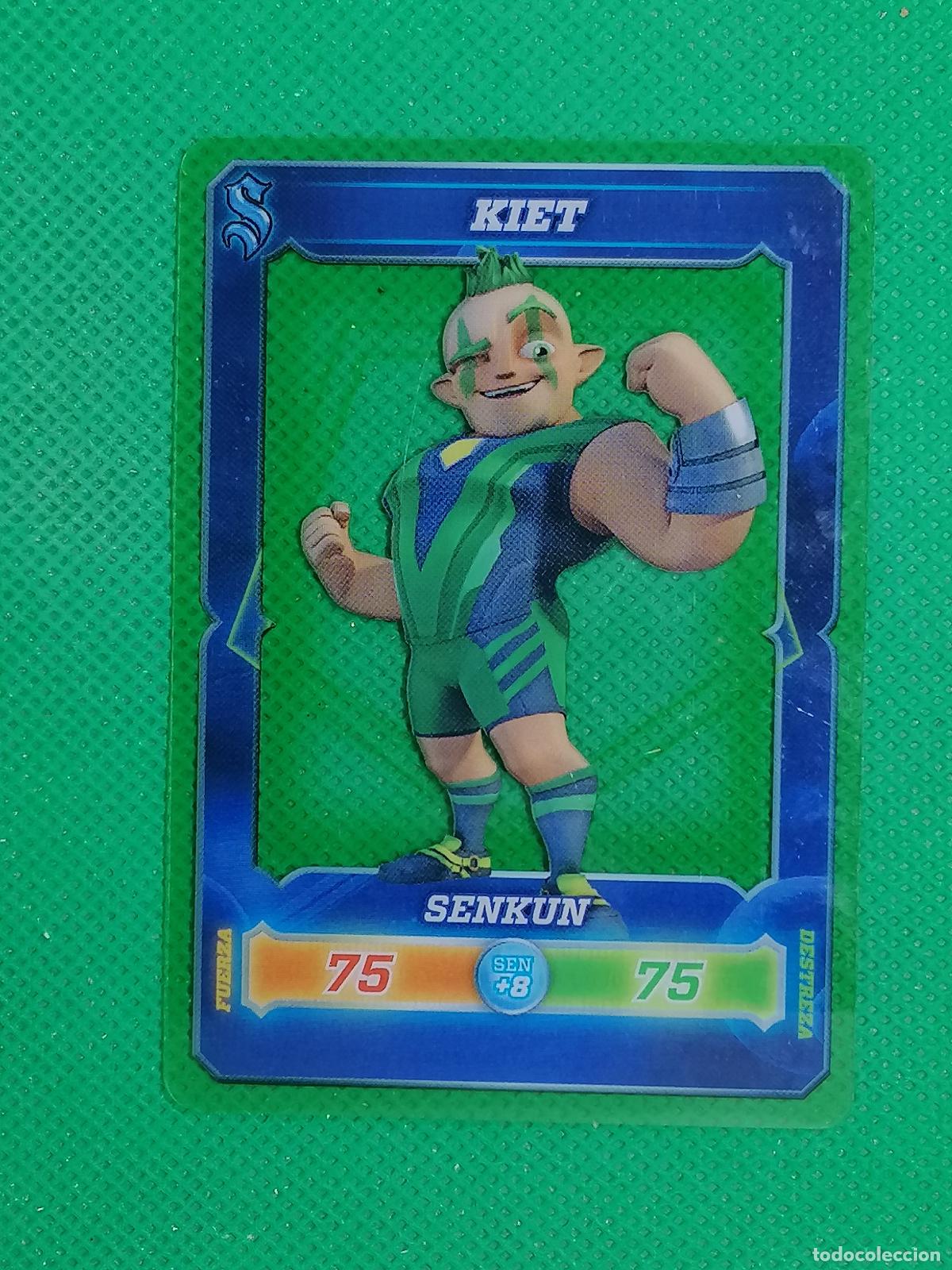 Figurine di Calcio: #47 KIET ♕ CRYSTAL DESAFIO CHAMPIONS SENDOKAI PANINI 2014