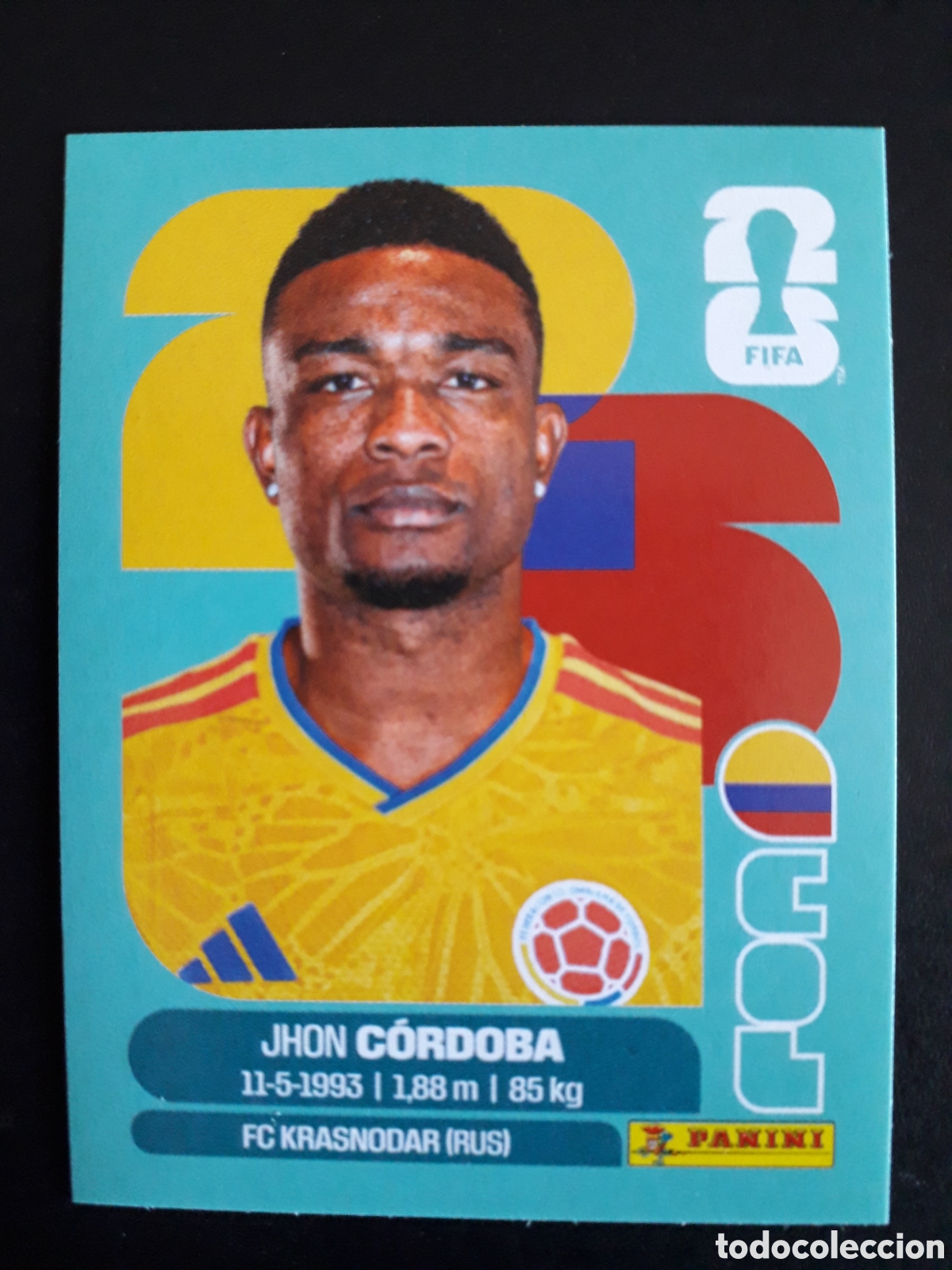 Figurine di Calcio: C&Oacute;RDOBA COLOMBIA COL 18 MUNDIAL F&Uacute;TBOL 2026 FIFA WORLD CUP PANINI SIN PEGAR PEDIDO M&Iacute;NIMO 3&euro;