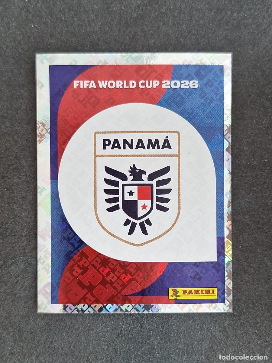 Cartes &agrave; collectionner de Football: L2 ESCUDO SELECCION PANAMA 1 PANINI MUNDIAL FIFA WORLD CUP 2026 PANINI NUNCA PEGADO