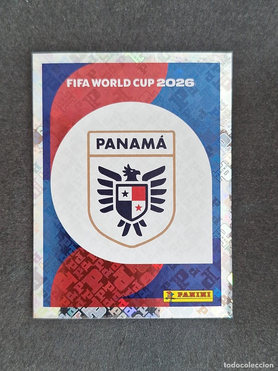 Cartes &agrave; collectionner de Football: L2 ESCUDO SELECCION PANAMA 1 PANINI MUNDIAL FIFA WORLD CUP 2026 PANINI NUNCA PEGADO