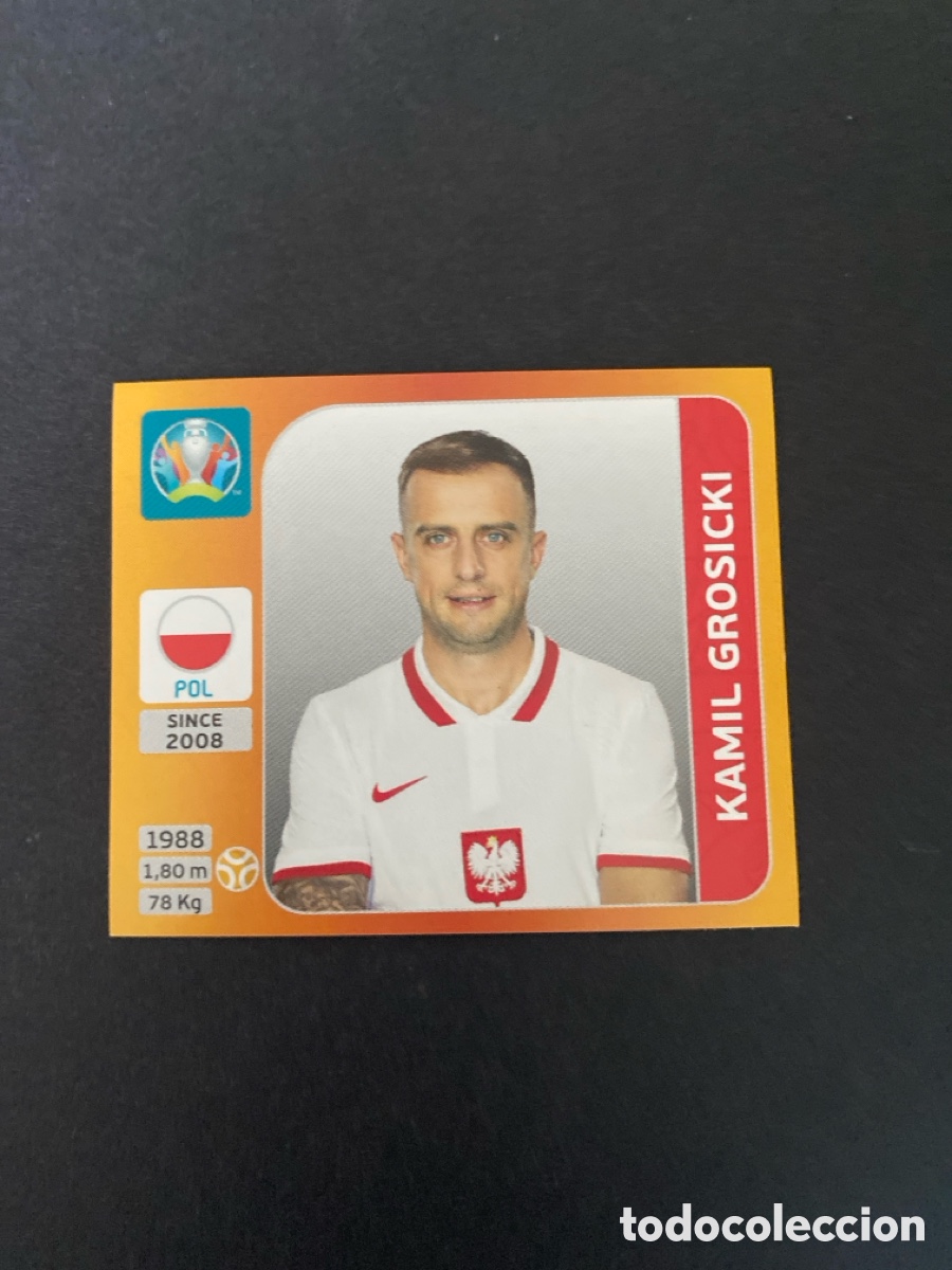 Football Stickers: Cromo Euro 2020 Polonia N* 470