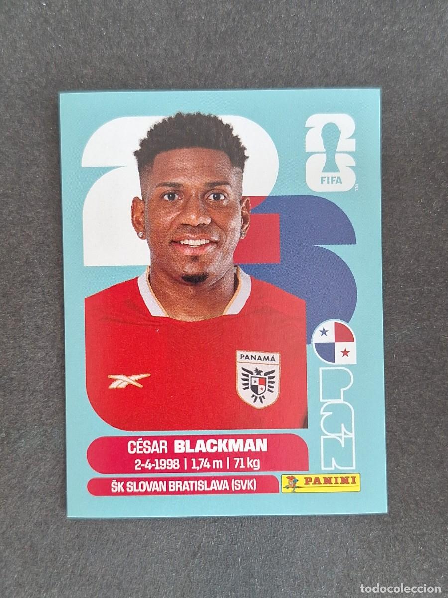 Football Stickers: L2 BLACKMAN SELECCION PANAMA 9 PANINI MUNDIAL FIFA WORLD CUP 2026 PANINI NUNCA PEGADO
